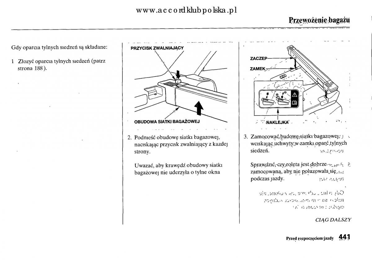 Honda Accord VIII 8 instrukcja obslugi / page 447