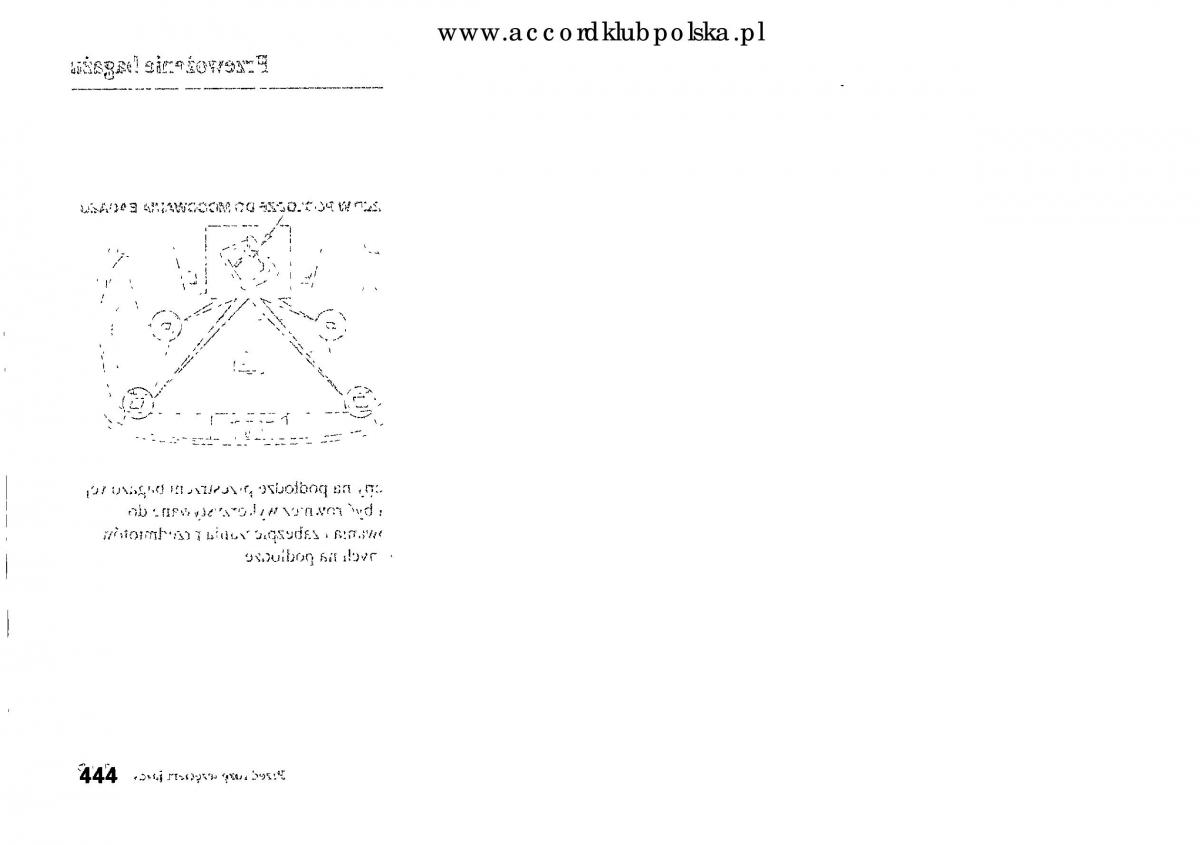 Honda Accord VIII 8 instrukcja obslugi / page 450