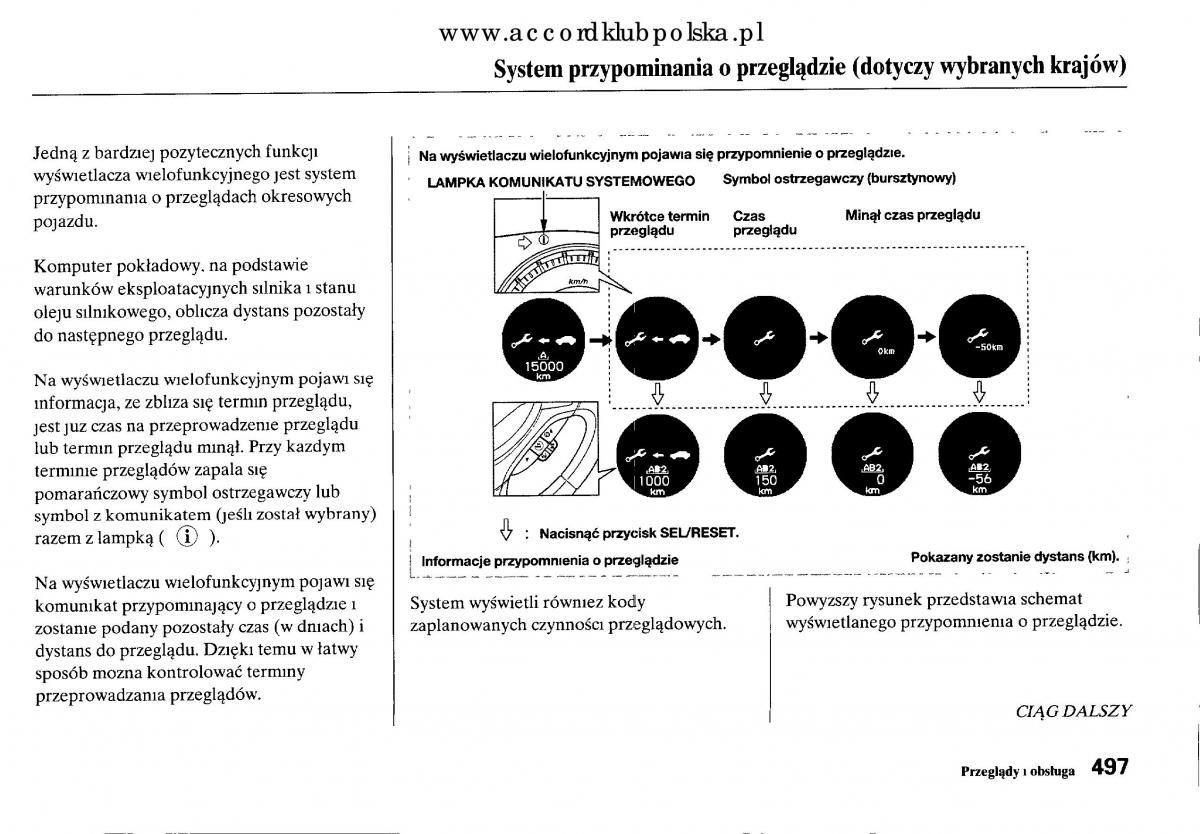 Honda Accord VIII 8 instrukcja obslugi / page 503