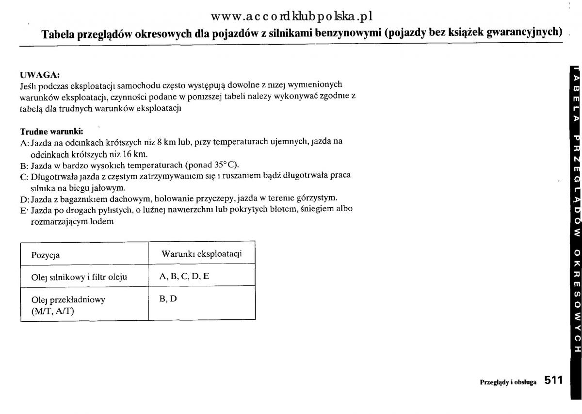 Honda Accord VIII 8 instrukcja obslugi / page 517