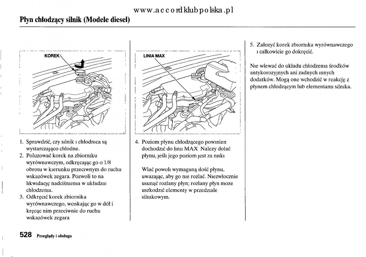 Honda Accord VIII 8 instrukcja obslugi / page 534