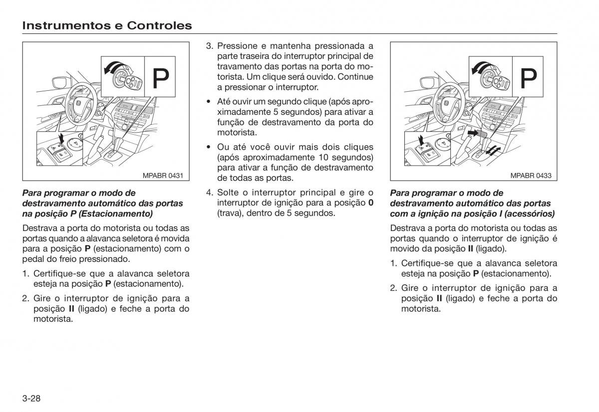 Honda Accord VIII 8 manual del propietario / page 66