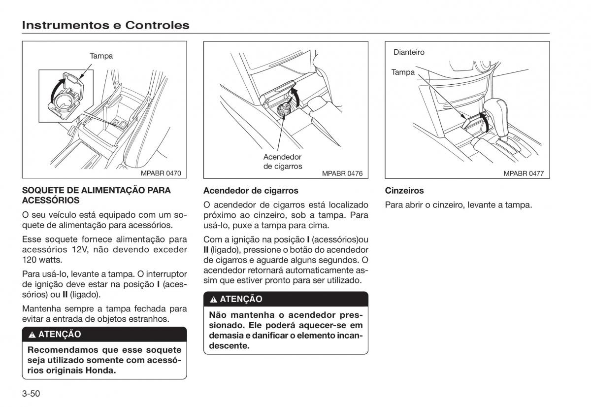 Honda Accord VIII 8 manual del propietario / page 88