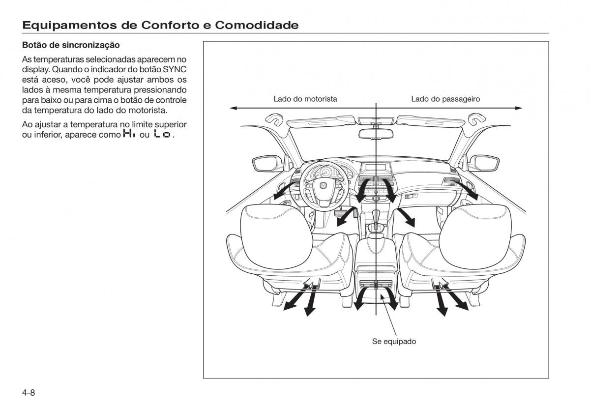 Honda Accord VIII 8 manual del propietario / page 100