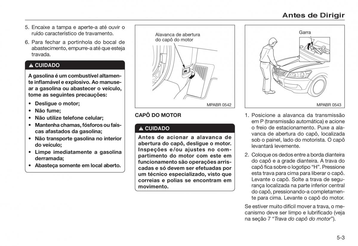 Honda Accord VIII 8 manual del propietario / page 135