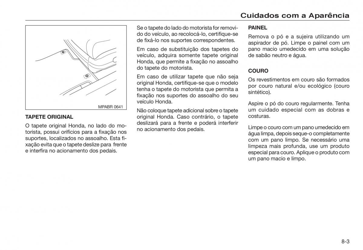 Honda Accord VIII 8 manual del propietario / page 203