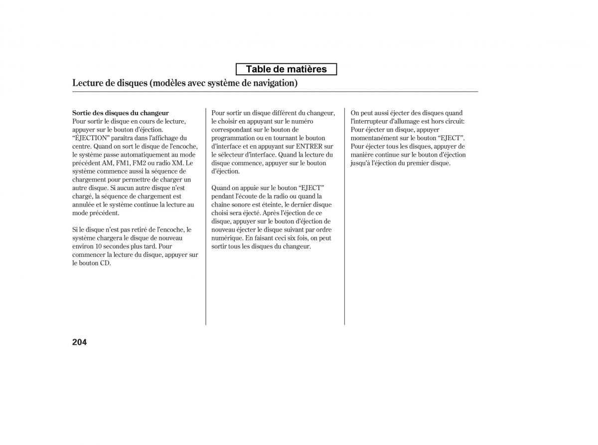 Honda Accord VIII 8 manuel du proprietaire / page 219