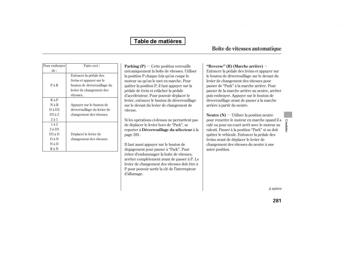 Honda Accord VIII 8 manuel du proprietaire / page 296