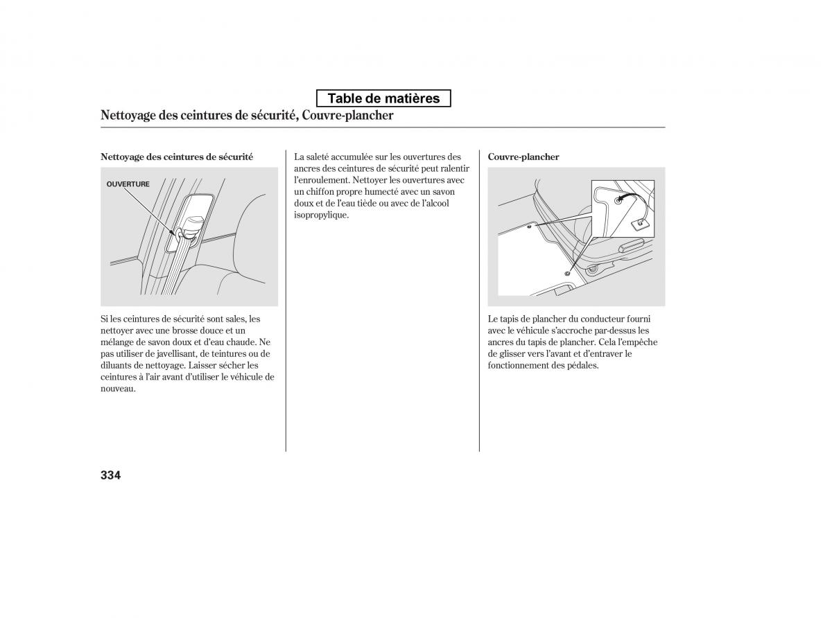 Honda Accord VIII 8 manuel du proprietaire / page 349