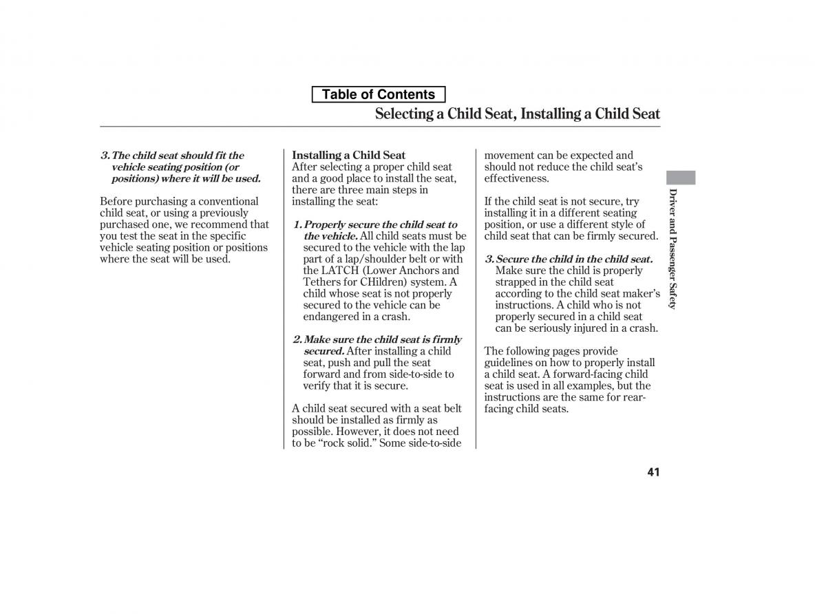 Honda Accord VIII 8 owners manual / page 56