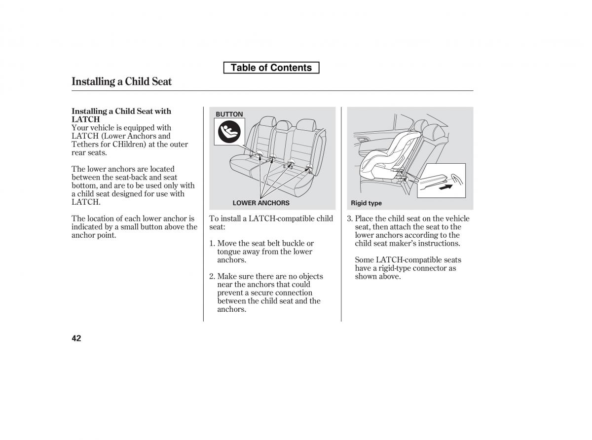 Honda Accord VIII 8 owners manual / page 57