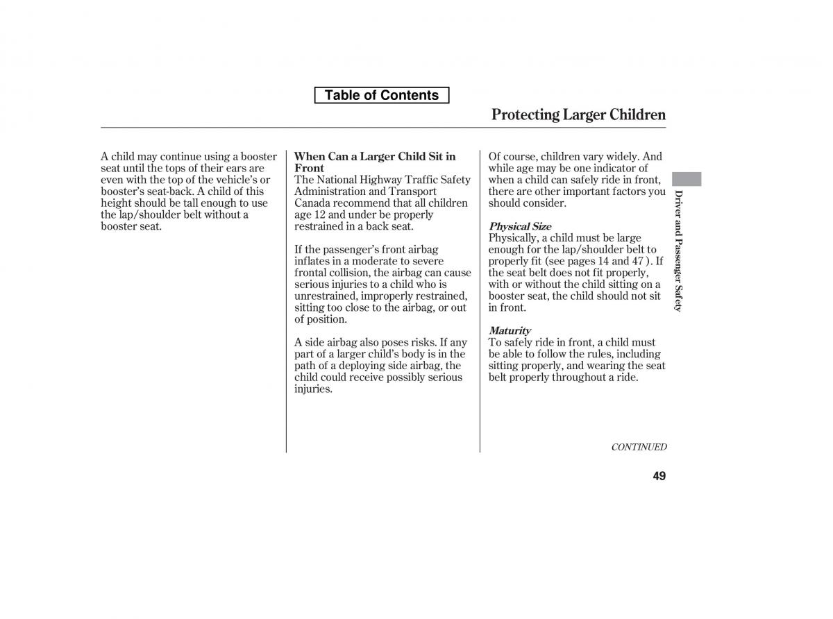 Honda Accord VIII 8 owners manual / page 64