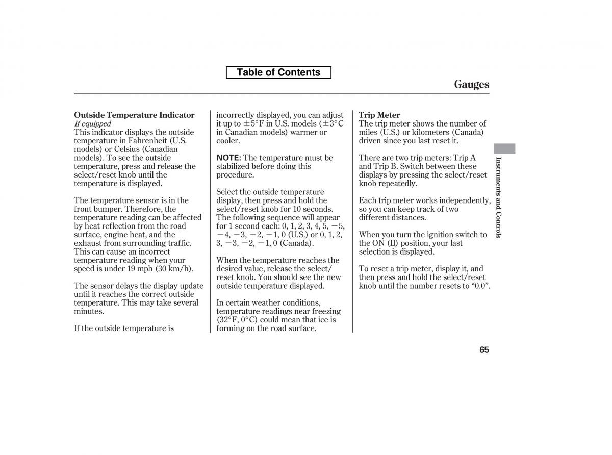 Honda Accord VIII 8 owners manual / page 80