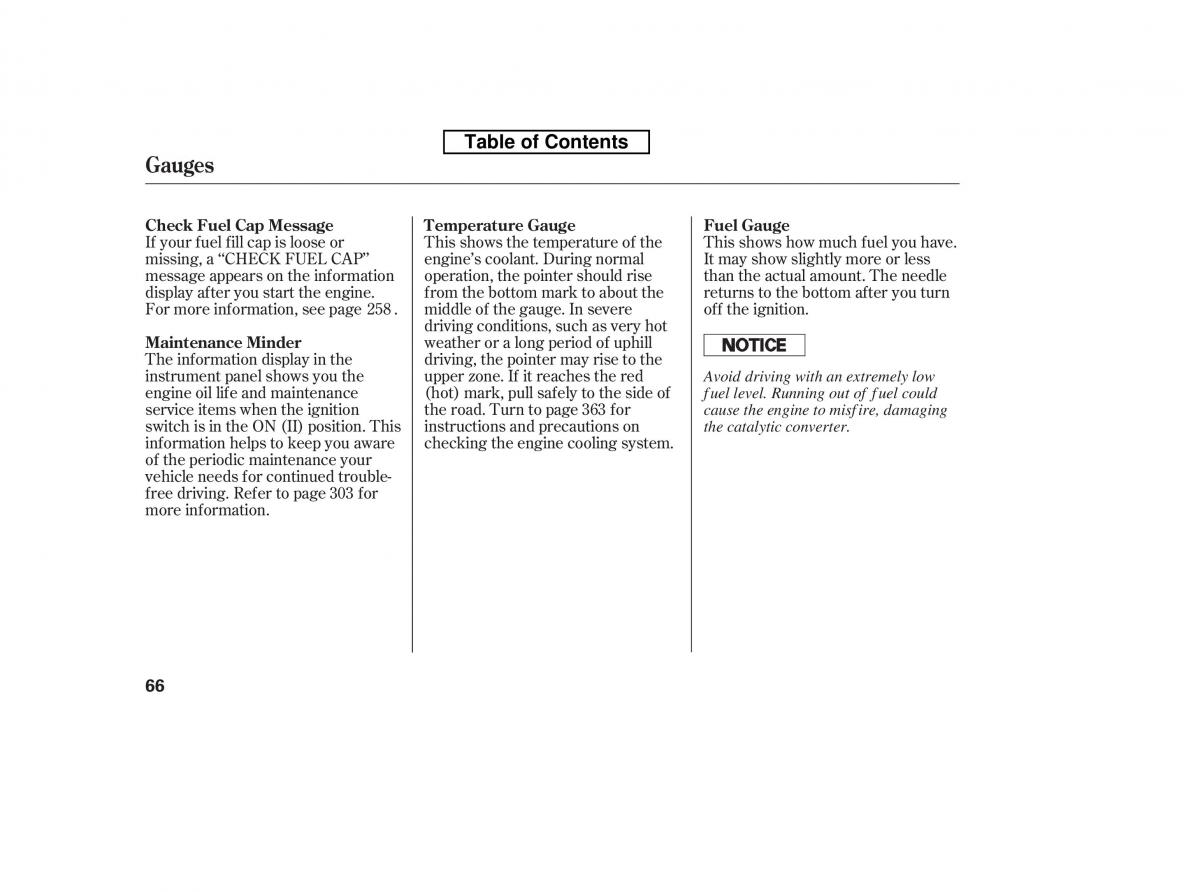 Honda Accord VIII 8 owners manual / page 81