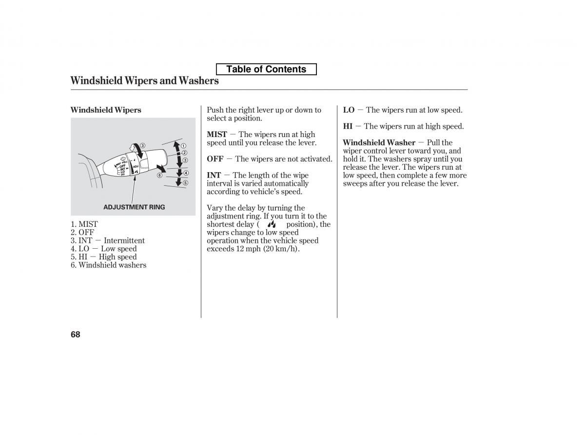 Honda Accord VIII 8 owners manual / page 83