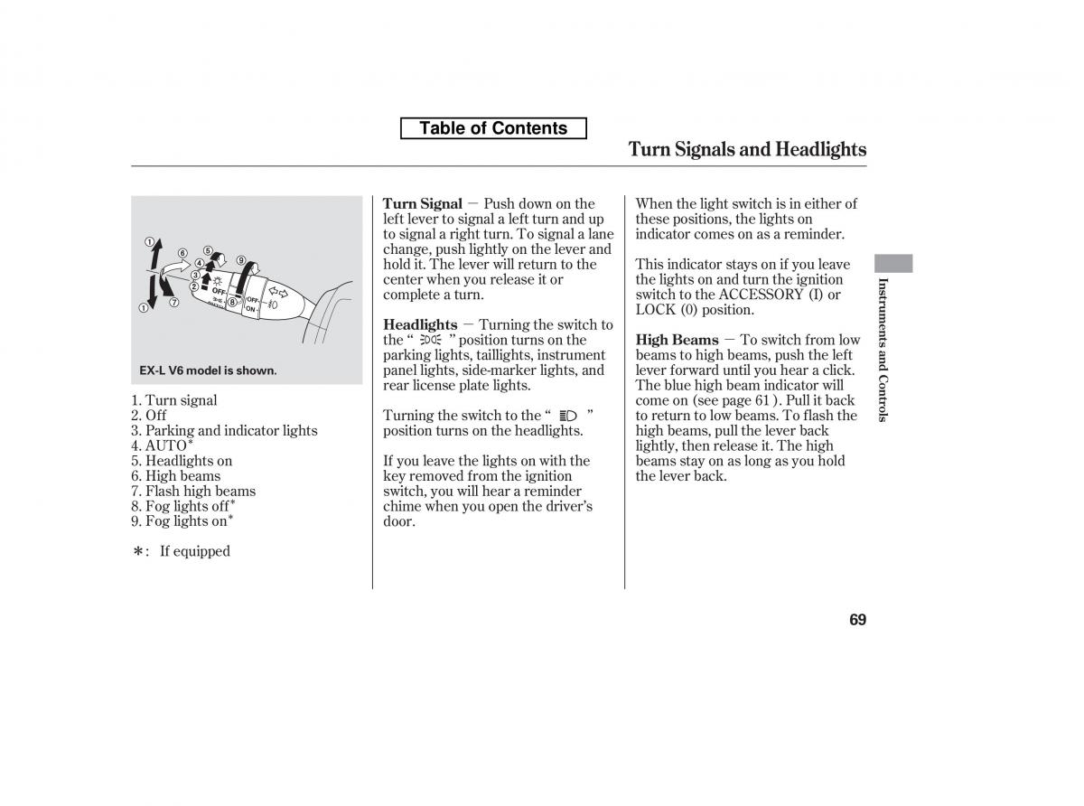 Honda Accord VIII 8 owners manual / page 84