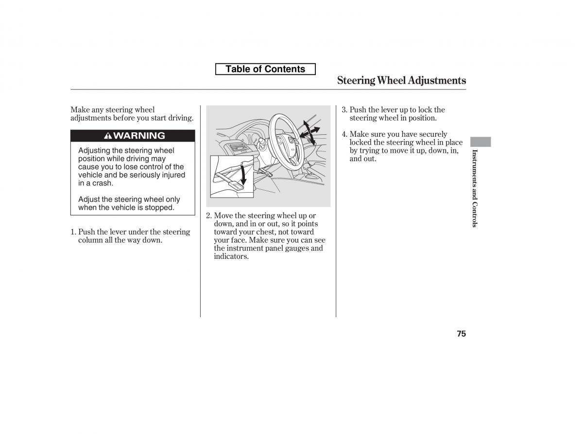 Honda Accord VIII 8 owners manual / page 90