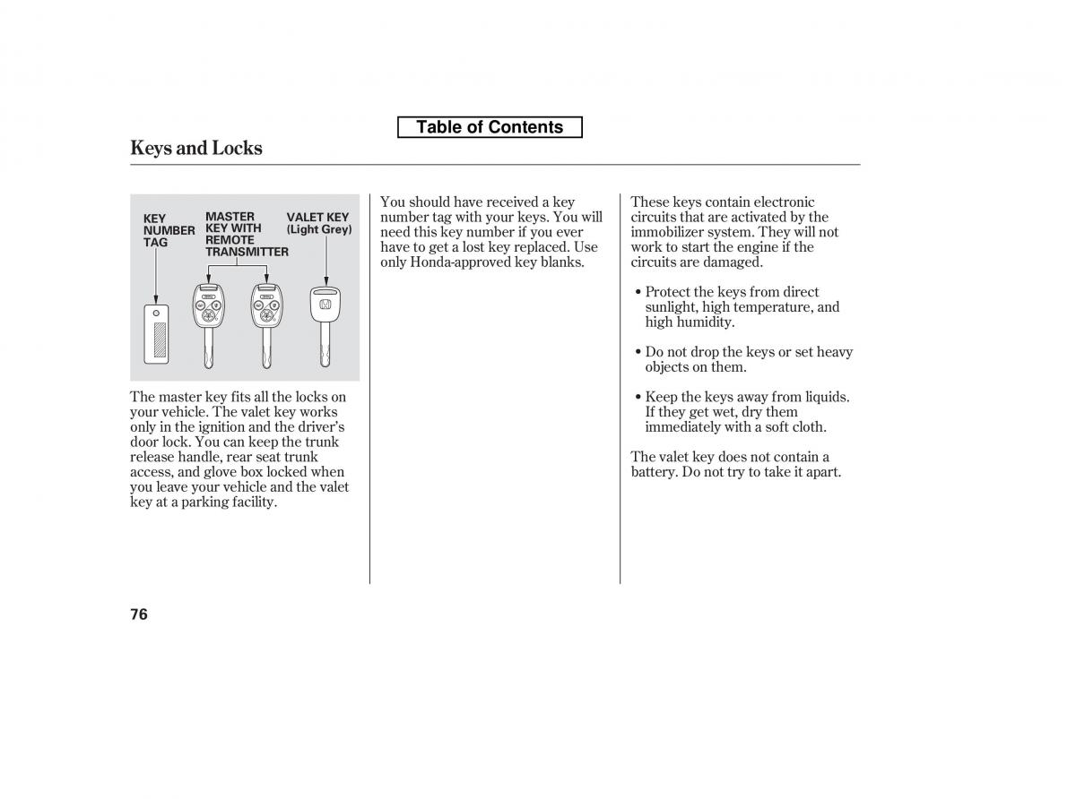 Honda Accord VIII 8 owners manual / page 91