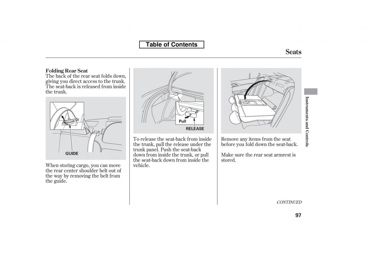 Honda Accord VIII 8 owners manual / page 112