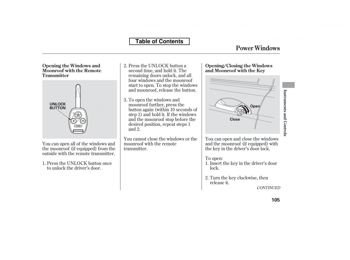 Honda Accord VIII 8 owners manual / page 120