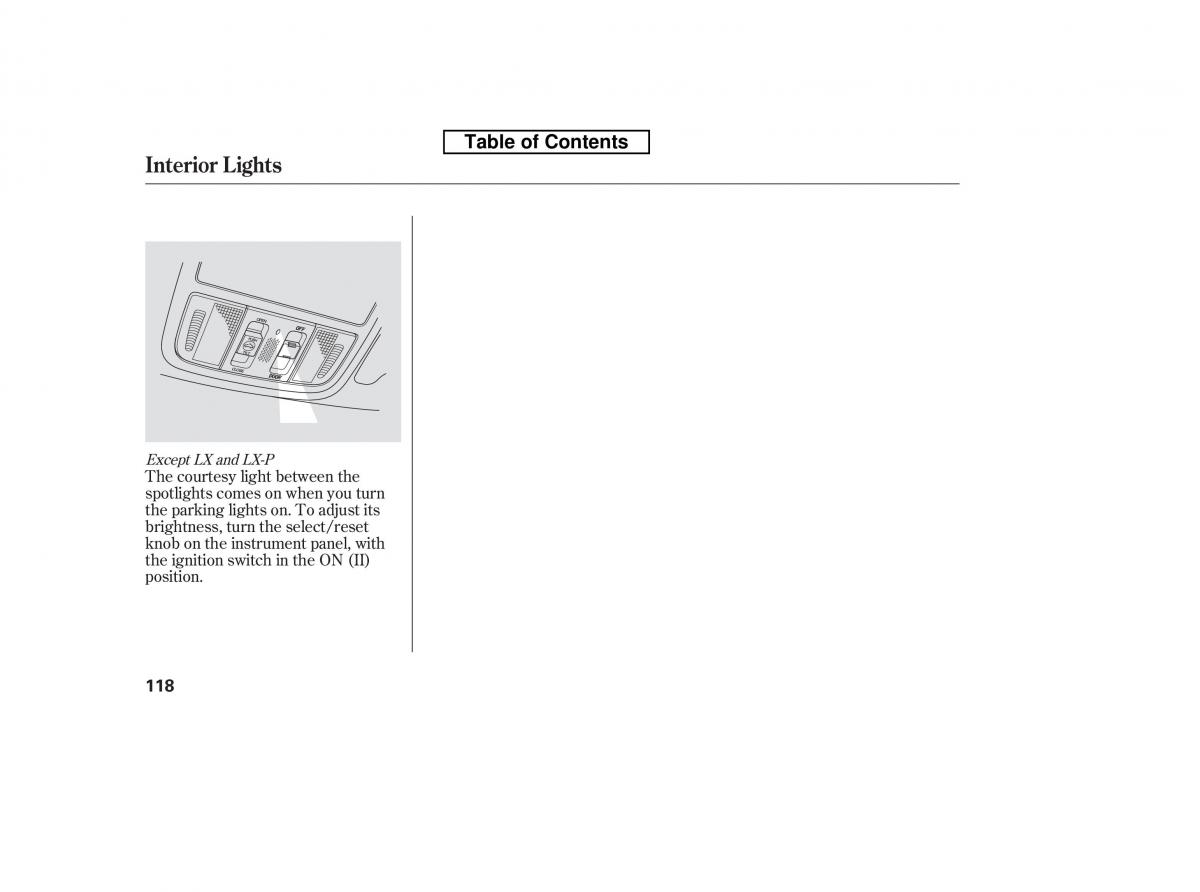 Honda Accord VIII 8 owners manual / page 133