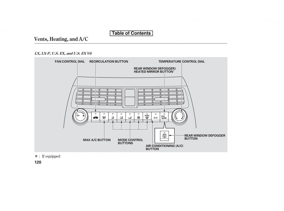 Honda Accord VIII 8 owners manual / page 135