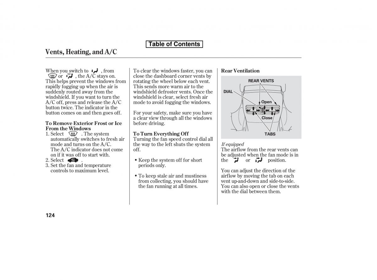 Honda Accord VIII 8 owners manual / page 139