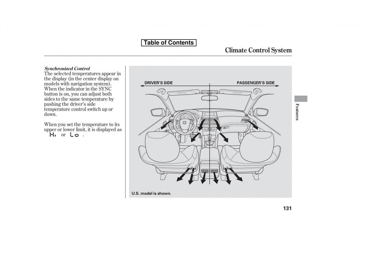 Honda Accord VIII 8 owners manual / page 146