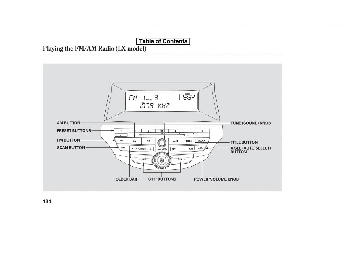 Honda Accord VIII 8 owners manual / page 149