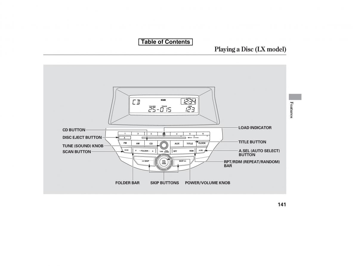 Honda Accord VIII 8 owners manual / page 156