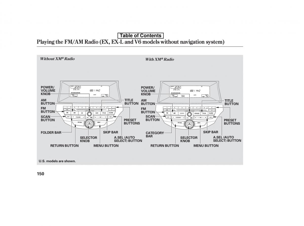 Honda Accord VIII 8 owners manual / page 165