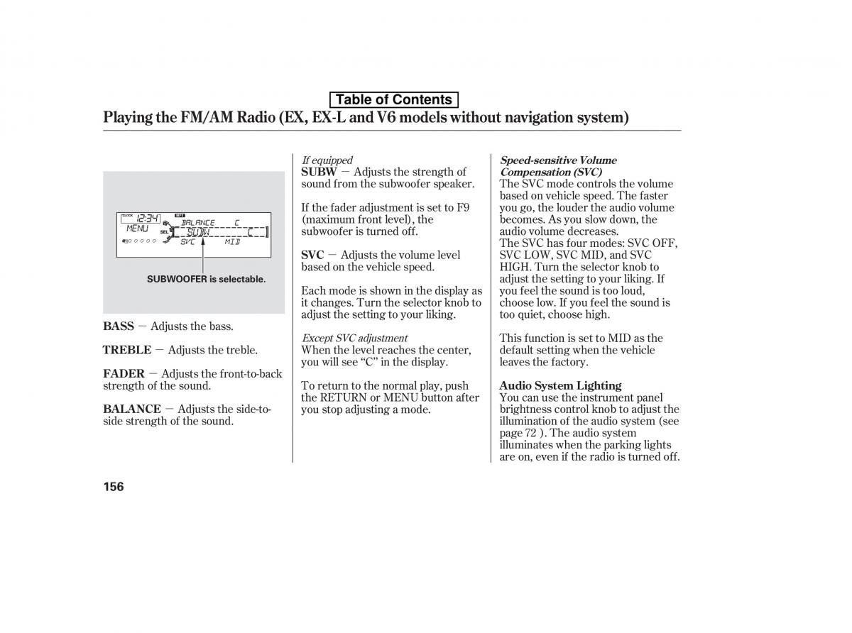 Honda Accord VIII 8 owners manual / page 171