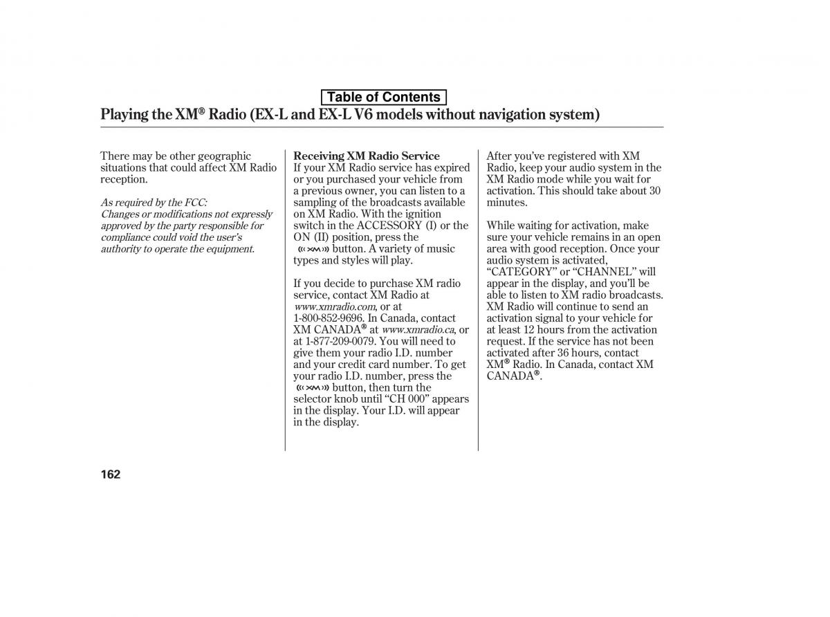 Honda Accord VIII 8 owners manual / page 177