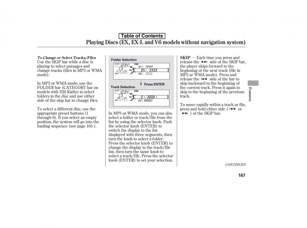 Honda Accord VIII 8 owners manual / page 182