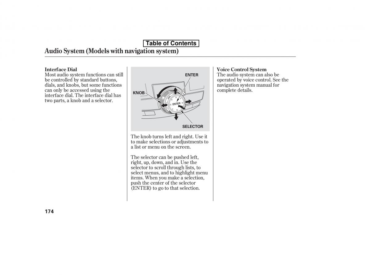 Honda Accord VIII 8 owners manual / page 189