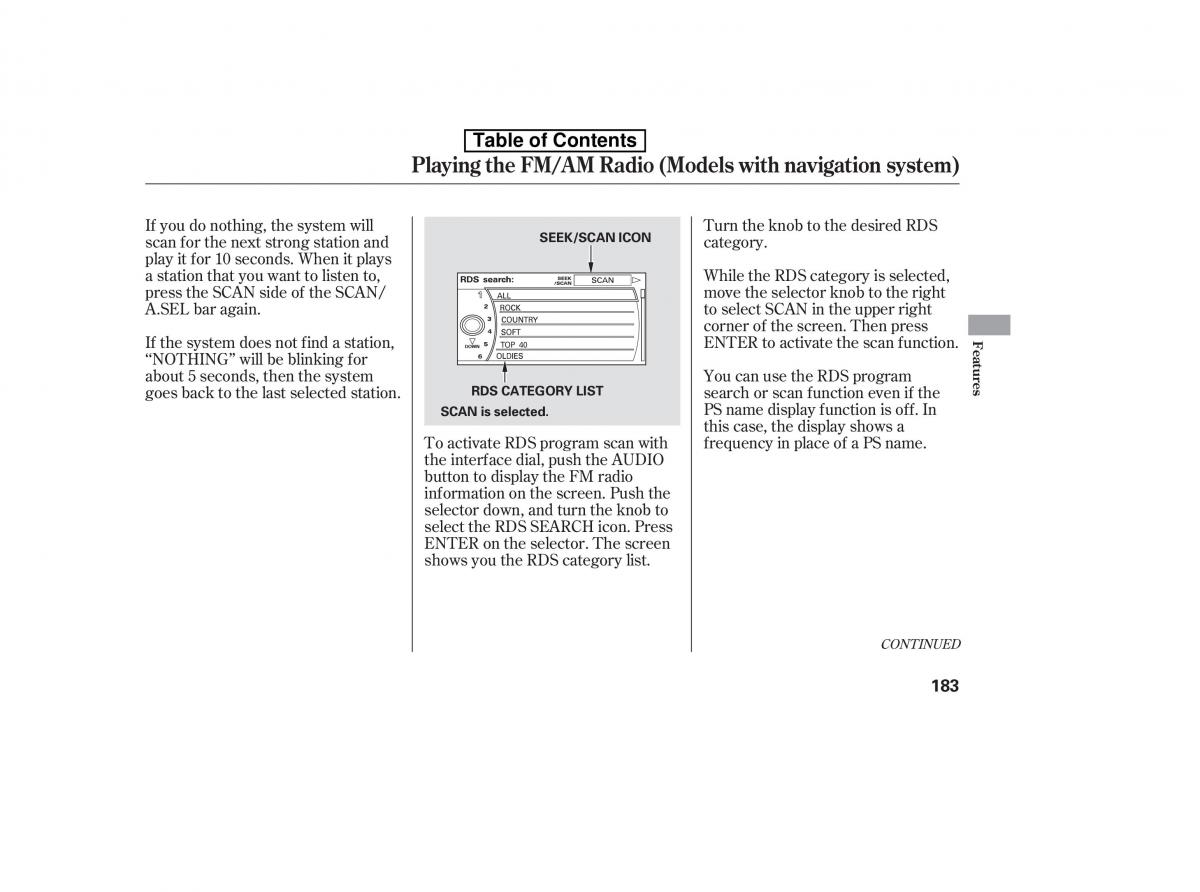 Honda Accord VIII 8 owners manual / page 198