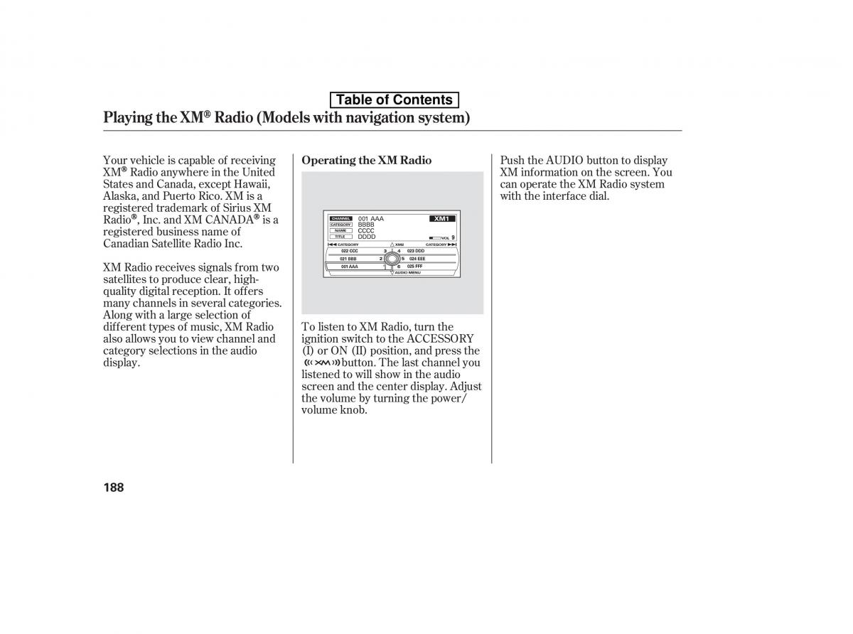 Honda Accord VIII 8 owners manual / page 203