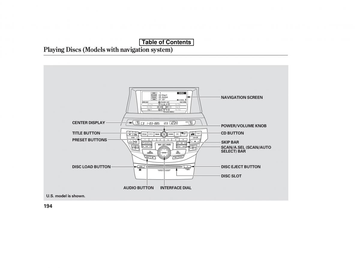 Honda Accord VIII 8 owners manual / page 209