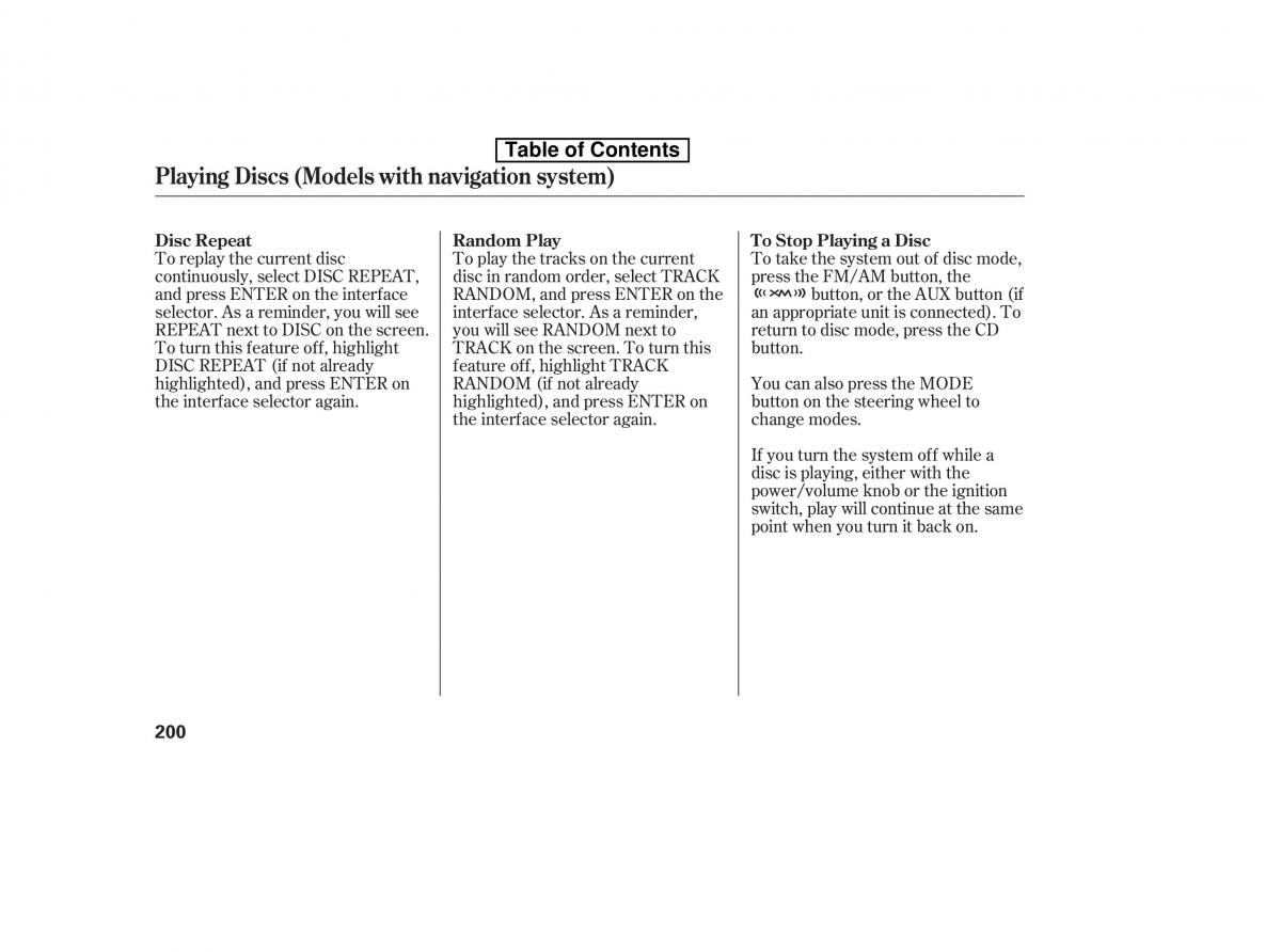 Honda Accord VIII 8 owners manual / page 215