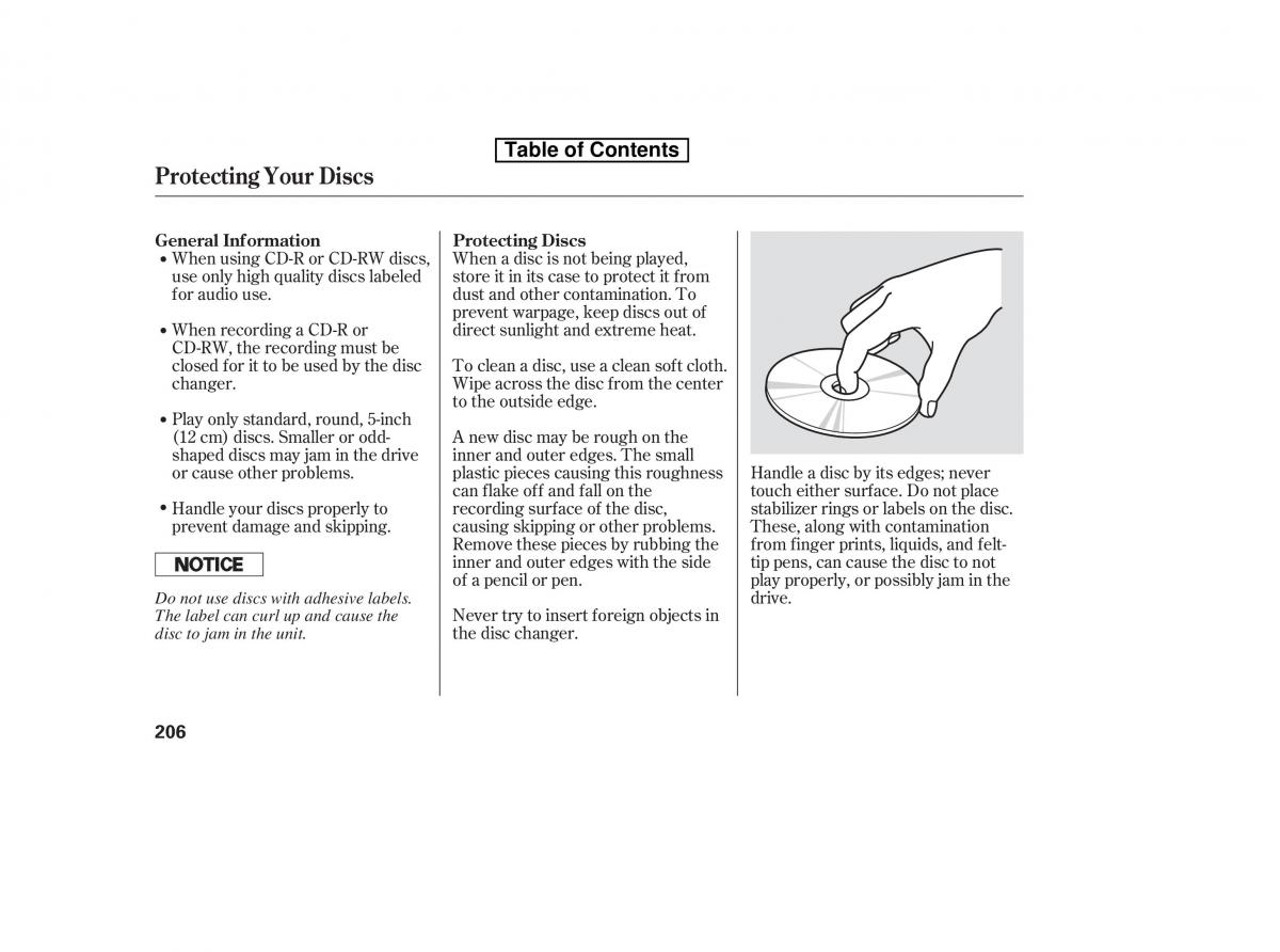 Honda Accord VIII 8 owners manual / page 221