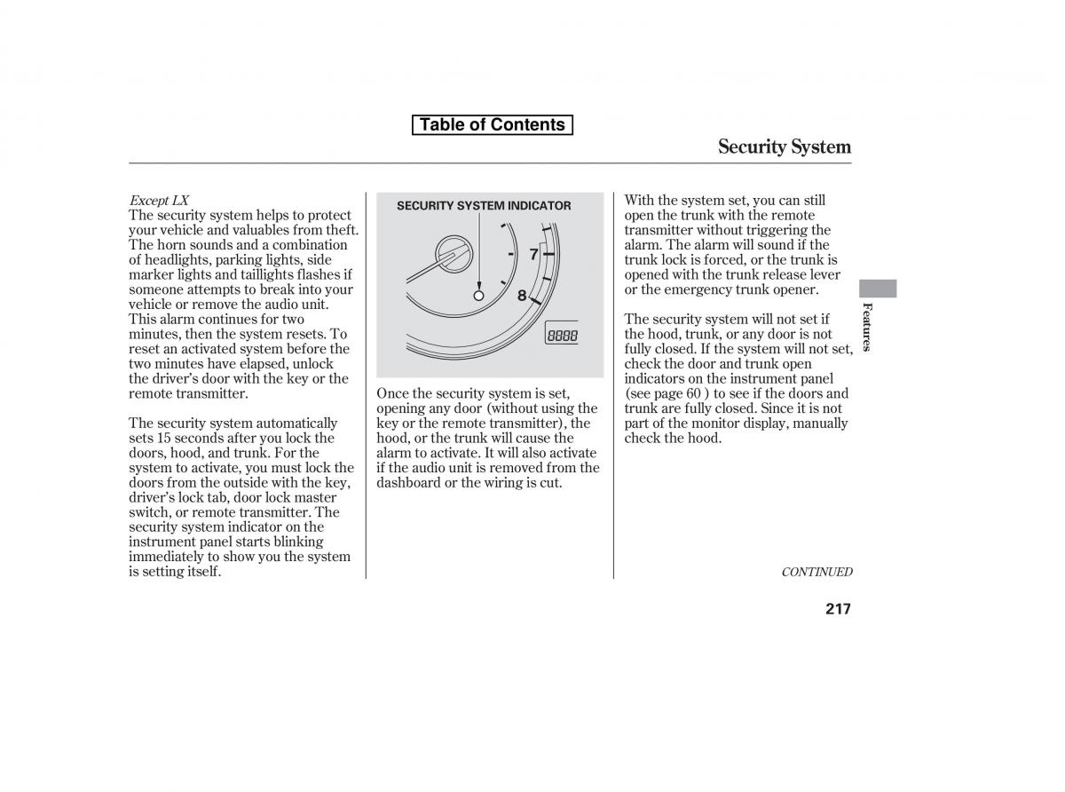 Honda Accord VIII 8 owners manual / page 232