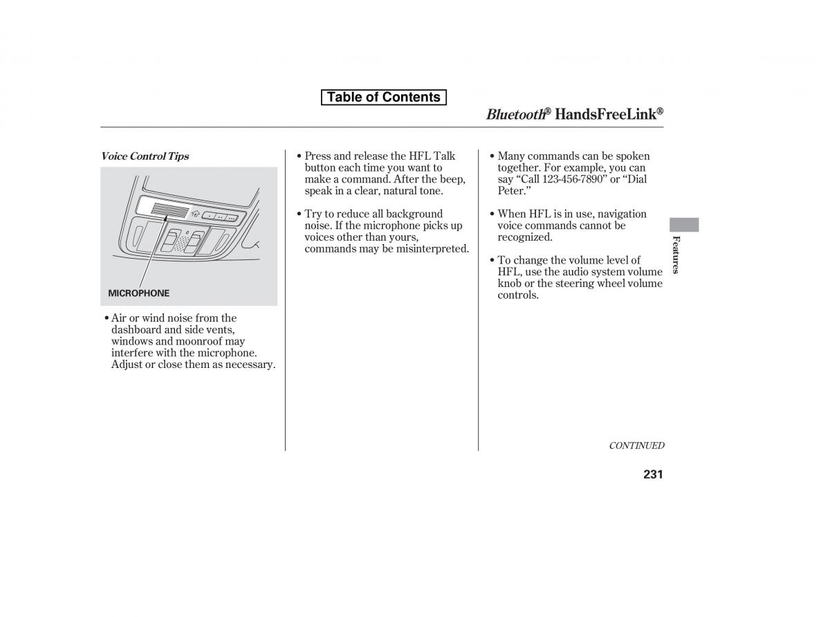 Honda Accord VIII 8 owners manual / page 246