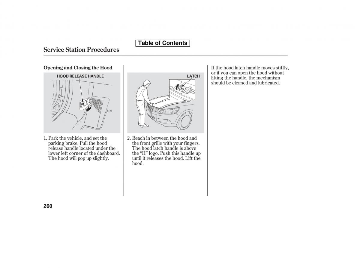 Honda Accord VIII 8 owners manual / page 275