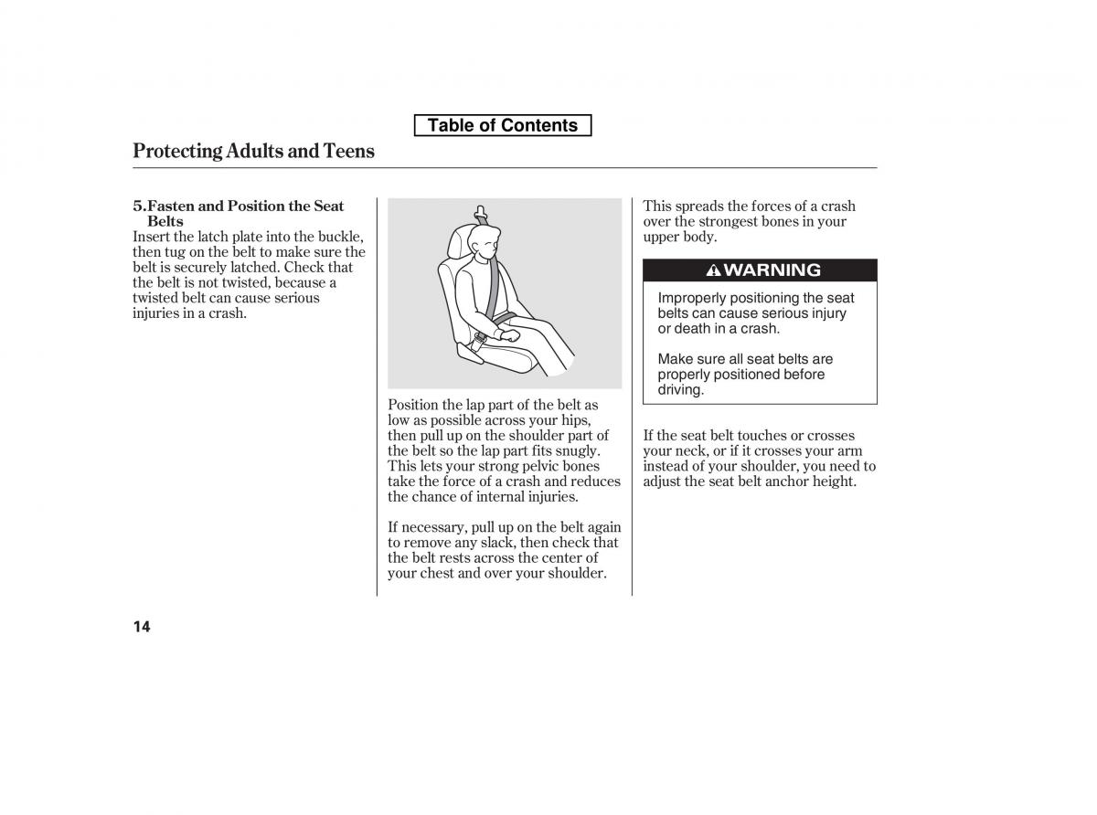 Honda Accord VIII 8 owners manual / page 29