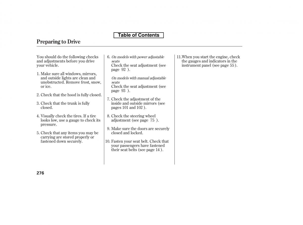 Honda Accord VIII 8 owners manual / page 291