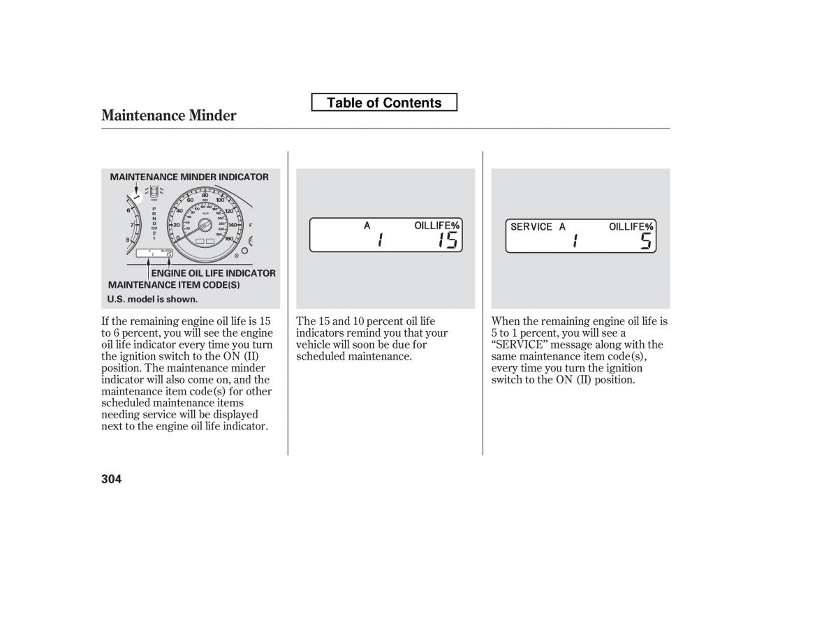 Honda Accord VIII 8 owners manual / page 319