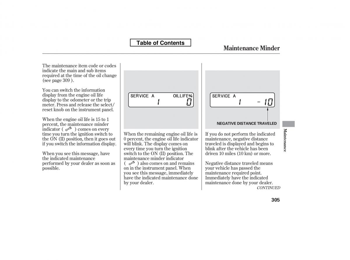 Honda Accord VIII 8 owners manual / page 320