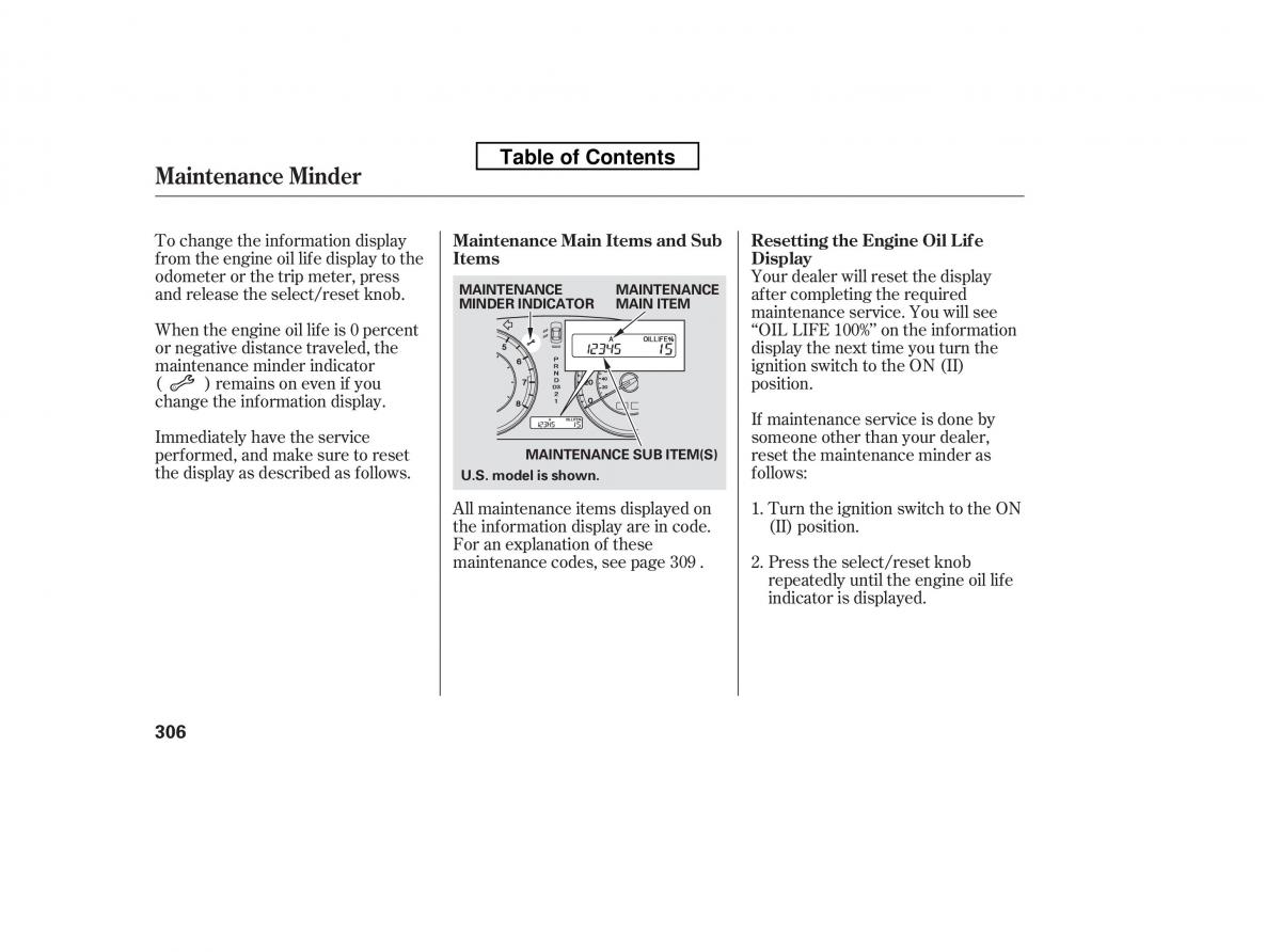 Honda Accord VIII 8 owners manual / page 321