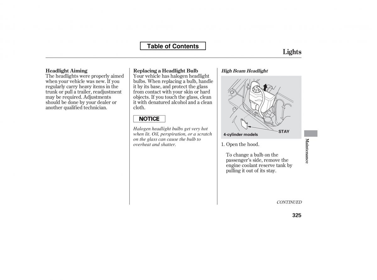 Honda Accord VIII 8 owners manual / page 340