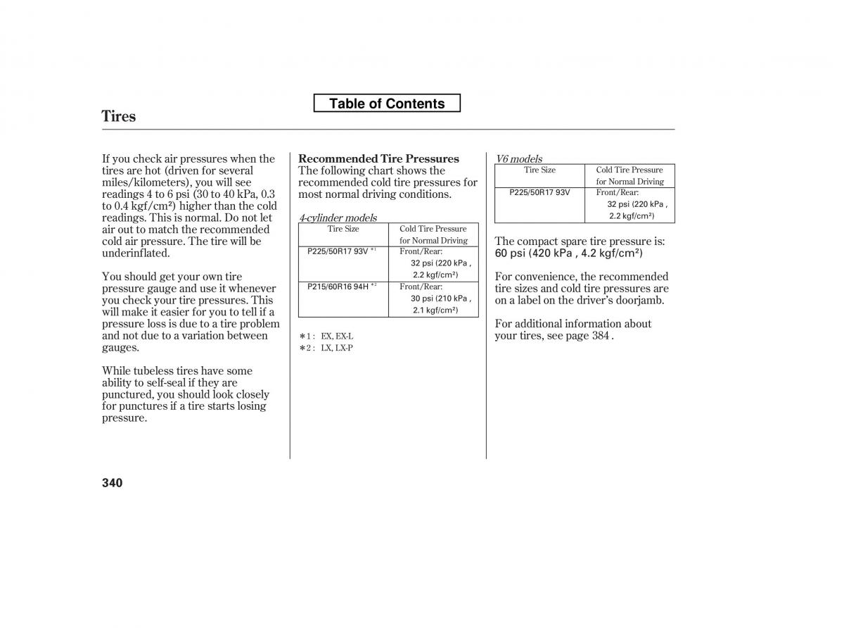 Honda Accord VIII 8 owners manual / page 355